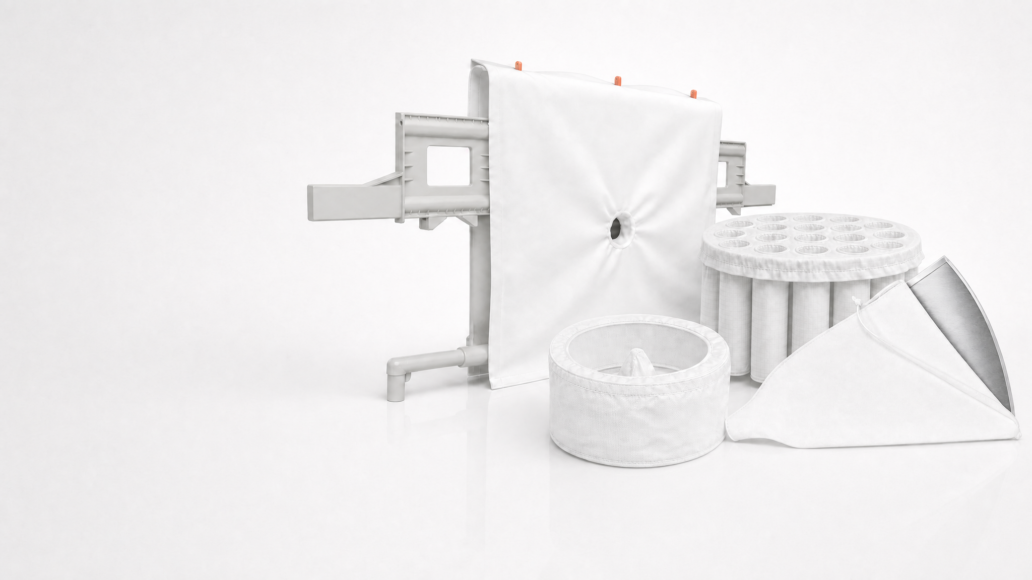Industrial filter fabric for mining applications